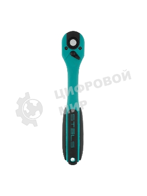 Ключ-трещотка Stels 3/8, 72 зуба, с быстрым сбросом, CrV, 2-х ком. рукоятка