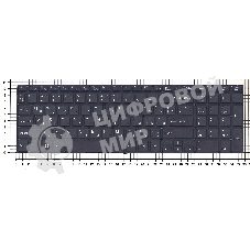 Клавиатура для ноутбука Sony FIT 15 SVF15 черная