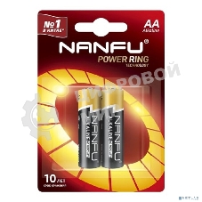 Батарейка щелочная AA Nanfu LR6 2B (2шт.)