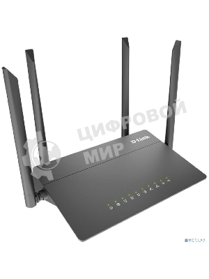 Беспроводной двухдиапазонный маршрутизатор D-Link DIR-815/RU/R4A AC1200 с поддержкой технологии MU-MIMO, 3G/LTE и USB-портом