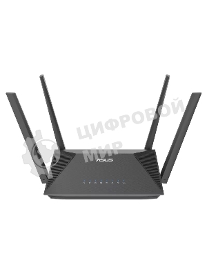 Роутер беспроводной Asus RT-AX52 AX1800 10/100/1000BASE-TX черный