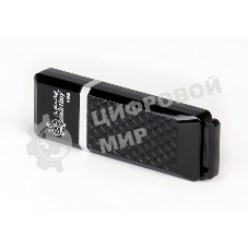Флешка USB Smartbuy Quartz black (SB8GBQZ-K), 8Gb, USB 2.0, R/W 15/5, черный