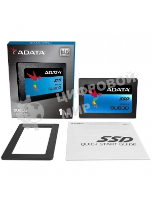 Накопитель SSD ADATA SU800, 256Gb, SATA III, 2.5