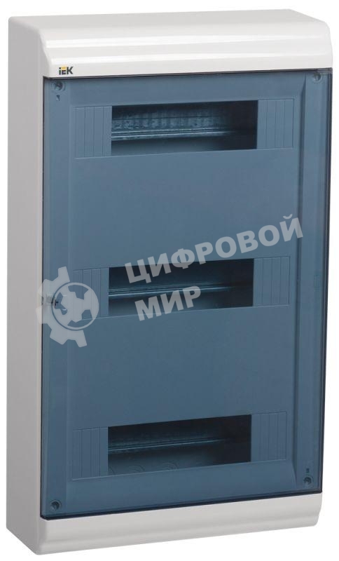 Бокс IEK MKP82-N-36-41-05 ЩРН-П-36 модулей навесн.пластик IP41 PRIME