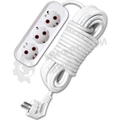Удлинитель 3х10 м с заземл. 10А IP20 У10-554 ПВС 3х0.75 UNIVersal 554-10