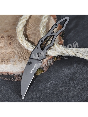 Нож складной Коготь полуавтоматический Rexant Titanium