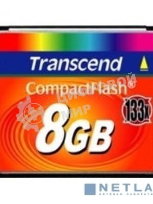 Флеш карта CF 8Gb Transcend TS8GCF133 w/o adapter