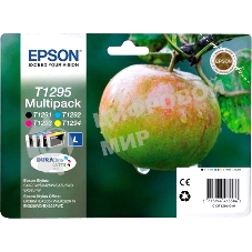Набор картриджей Epson C13T12954012 черный/голубой/пурпурный/желтый