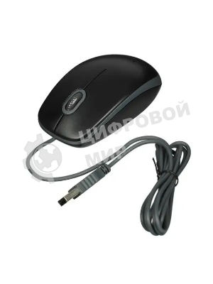 Мышь проводная Logitech M110 Silent черный, 1000 dpi, USB, кнопки - 3