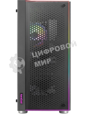 Компьютерный корпус Aerocool / Formula Skribble черный без БП ATX 2x120mm 2xUSB3.0 audio bott PSU
