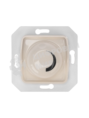 Светорегулятор Kranz DEA 300Вт с/у мех. бежевый (1/10/100)