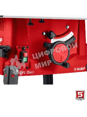 Станок ЗУБР СРЦ-254су 1900 Вт напольный со станиной и удлинителем распиловочный