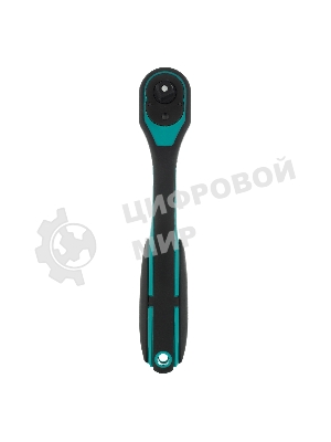 Ключ-трещотка Stels 3/8, 72 зуба, с быстрым сбросом, CrV, 2-х ком. рукоятка