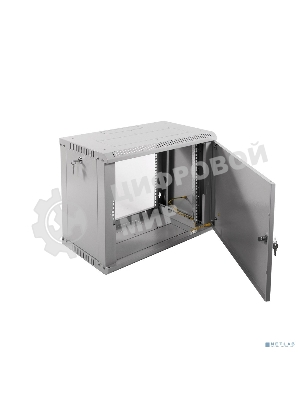 Шкаф телеком. настенный разборный 9U (600х350) дверь металл (ШРН-Э-9.350.1)