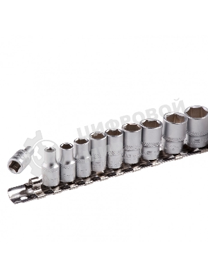 Набор торцевых головок Stels 1/4