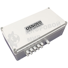 Уличный PoE коммутатор OSNOVO SW-60812/W - на 11 портов. Встроенная грозозащита. Соответствует стандартам PoE IEEE 802.3af/at/bt. Автоматическое определение PoE устройств. Суммарная мощность PoE до 240W. В комплекте оптическая розетка.