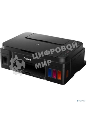 МФУ струйное Canon PIXMA G3416 (2315C052), А4, цветной, печ. 8.8 стр/мин. (ч/б) 5 стр/мин. (цвет), скан. до 3 стр/мин., 4800x1200 dpi (печать) 1200х600 dpi (скан.), USB, Wi-Fi