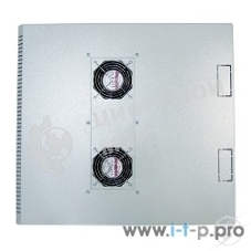 Шкаф телеком. настенный разборный 9U (600х650), съемные стенки, дверь металл (ШРН-М-9.650.1)