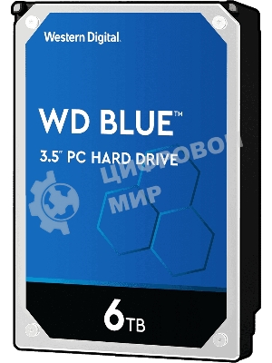 Жесткий диск WD Blue™ WD60EZAZ 6ТБ 3,5