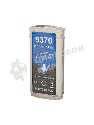 Картридж струйный Sakura C9370A (№72 Photo Black) для HP, фото-черный, 130 мл.