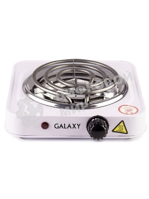 Плита настольная электрическая Galaxy Line GL 3003, белый, электрическая, 1000 Вт