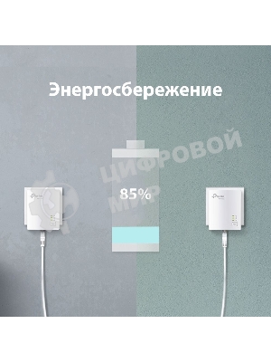 Сетевой адаптер TP-Link AV1000 Gigabit Powerline Starter KitSPEED: 1000 Mbps PowerlineSPEC: Broadcom CPU, HomePlug AV2, 1+1 Gigabit PortFEATURE: Plug and Play, tpPLC Utility, Pair for More SecurityKIT: 2× TL-PA7017