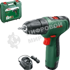 Дрель-шуруповерт Bosch EasyDrill 1200, 12 В, 1.5 Ач, 30 Нм, щеточный