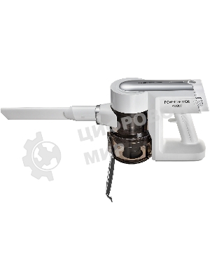 Пылесос вертикальный Polaris PVCS 7000 белый/серебристый, питание от аккумулятора, 150 Вт, уборка влажная/сухая, пылесборник 0.5 л