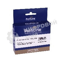 Картридж струйный ProfiLine PL-CLI-481Y XXL для принтеров Canon PIXMA TS6140/TS6240/TR7540/TS8140/TS8240/TR8540/TS9140 с чернилами Yellow