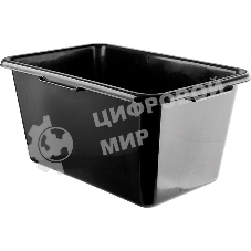Таз прямоугольный строительный Sparta 60 л