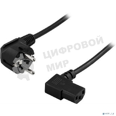 Кабель питания CEE Filum 7/7- С13, 3х0.75мм, 220В, 10A, черный, 1.8м [FL-PC10-EU-C13A-1.8M] (873342)