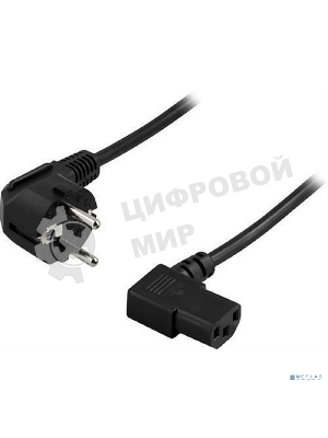 Кабель питания CEE Filum 7/7- С13, 3х0.75мм, 220В, 10A, черный, 1.8м [FL-PC10-EU-C13A-1.8M] (873342)