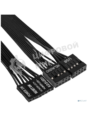 Компьютерный корпус Minitower ExeGate BAA-308UC-AAA450 (mATX, БП AAA450 с вент. 8см, 1хUSB/1хUSB 3.0/1хTypeC, HD Audio, черный)