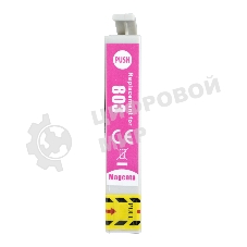 Картридж струйный Sakura C13T08034011 (T0803) для Epson, пурпурный, 7,4 мл.