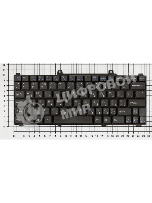 Клавиатура для ноутбука Dell Inspiron 700M 710M черная