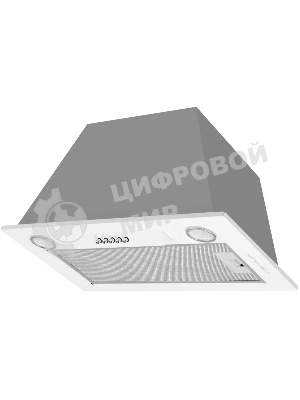 Вытяжка встраиваемая Kuppersberg Inlinea 52 W X белый, 52 см, 1300 куб. м/ч, 39 дБ