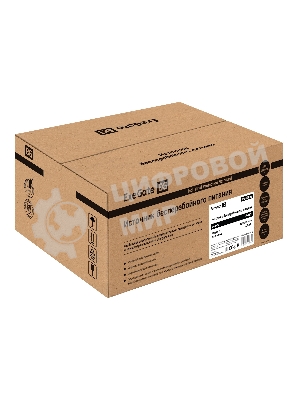 Источник бесперебойного питания (инвертор, синус, для котла, PF=1, настенный) ExeGate IdealSine SR-1500.LCD.2SH  1500VA/1500W, чистая синусоида, цветной LCD-дисплей, 2*Schuko, настенный, черный