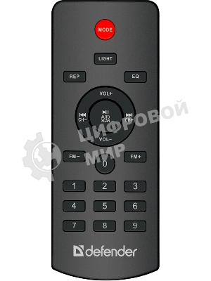 Портативная акустика Defender Rage 50 Вт Light/BT/FM/USB/LED/TWS черный