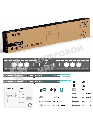 Кронштейн для телевизора ONKRON UT12 черный 60