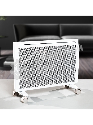 Конвектор электрический гибридный Denzel HybridX-1500 белый, 1500 Вт, 25 м2, термостат, дисплей