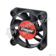 Вентилятор для корпуса ExeGate EX04010S3P черный, 40 мм, 5000 об/мин, 24 дБ, 3 pin