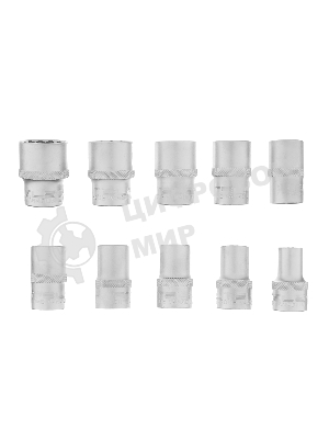 Набор торцевых головок, 1/2