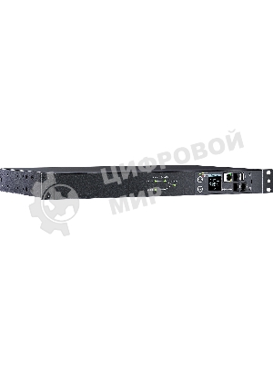 Блок распределения питания ATS CyberPower 1U type, 16Amp, plug IEC 320 C20, (8) IEC 320 C13 (2) IEC 320 C19