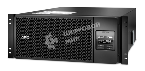 Источник бесперебойного питания APC Smart-UPS SRT SRT6KRMXLI 6000Вт 6000ВА черный