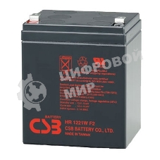 Батарея CSB HR 1221W (12V, 5Ah) F2