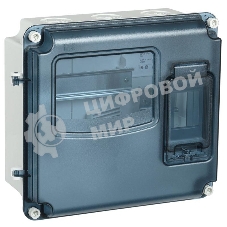 Корпус пластиковый ЩУРн-П 1/3 IP66 PC LIGHT IEK MSP1-N-03-66-L