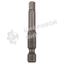 Бита шестигранная Kranz HEX-5х50 мм для шуруповерта (упак 10 шт.)