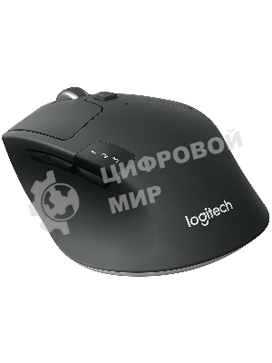 Мышь беспроводная Logitech M720 Triathlon черный, 1000 dpi, радиоканал, Bluetooth, USB, кнопки - 8