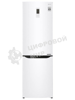 Холодильник LG GA-B419SQGL белый двухкамерный 223/79л морозилка снизу, No Frost