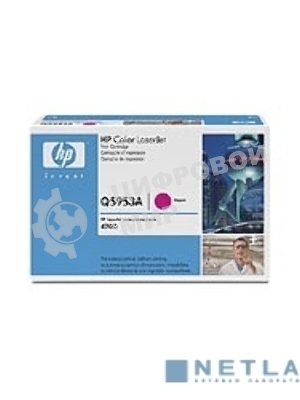 Картридж лазерный HP Q5953A пурпурный для Color LaserJet 4700 10000 стр.